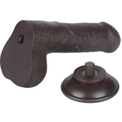 LoveToy SlidingSkin Gode Sliding Skin 12 x 3.7 cm Noir